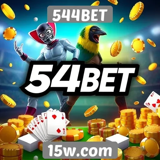 Variedade de jogos disponíveis no 544BET